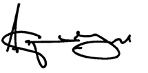 Signature of Chairman
